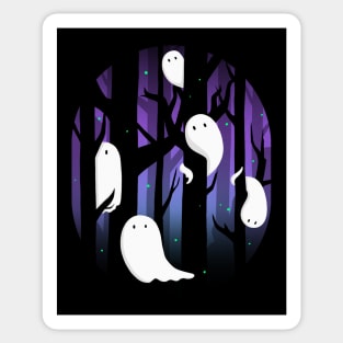 Ghosts in the Forest Sticker